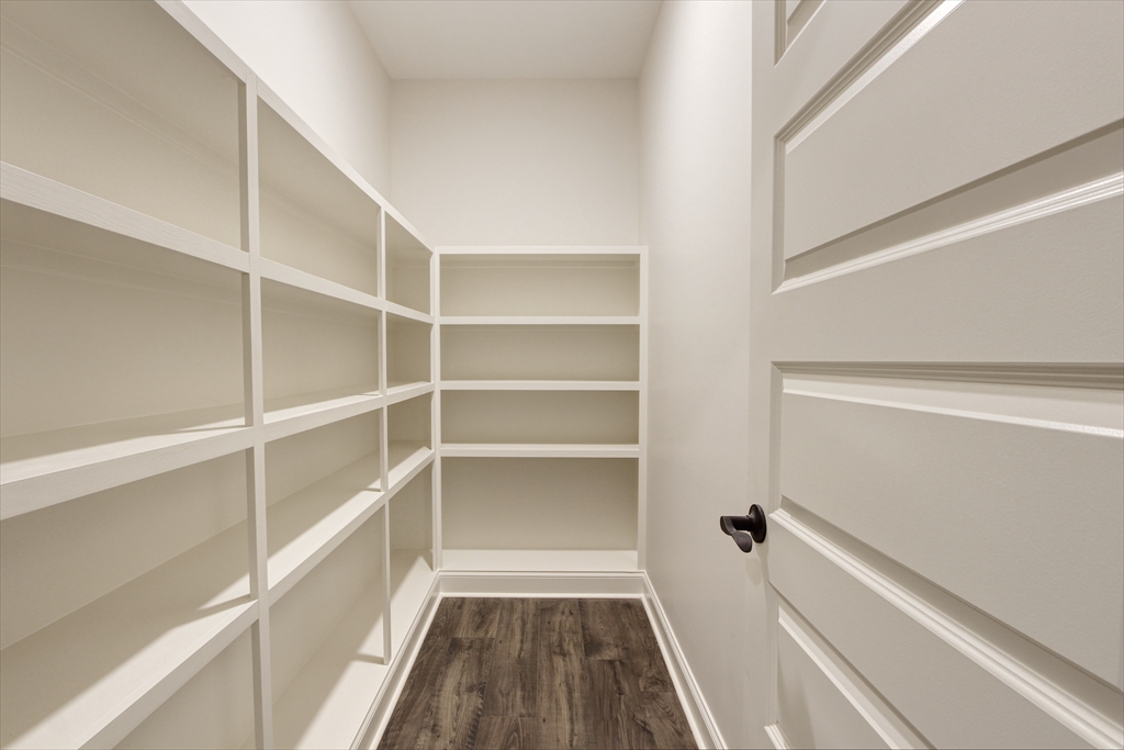 Wood Shelving Walk In Pantry