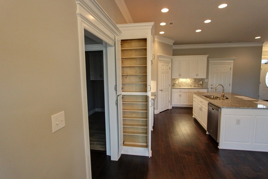 Spice Rack on end panel or refrigerator cabinet