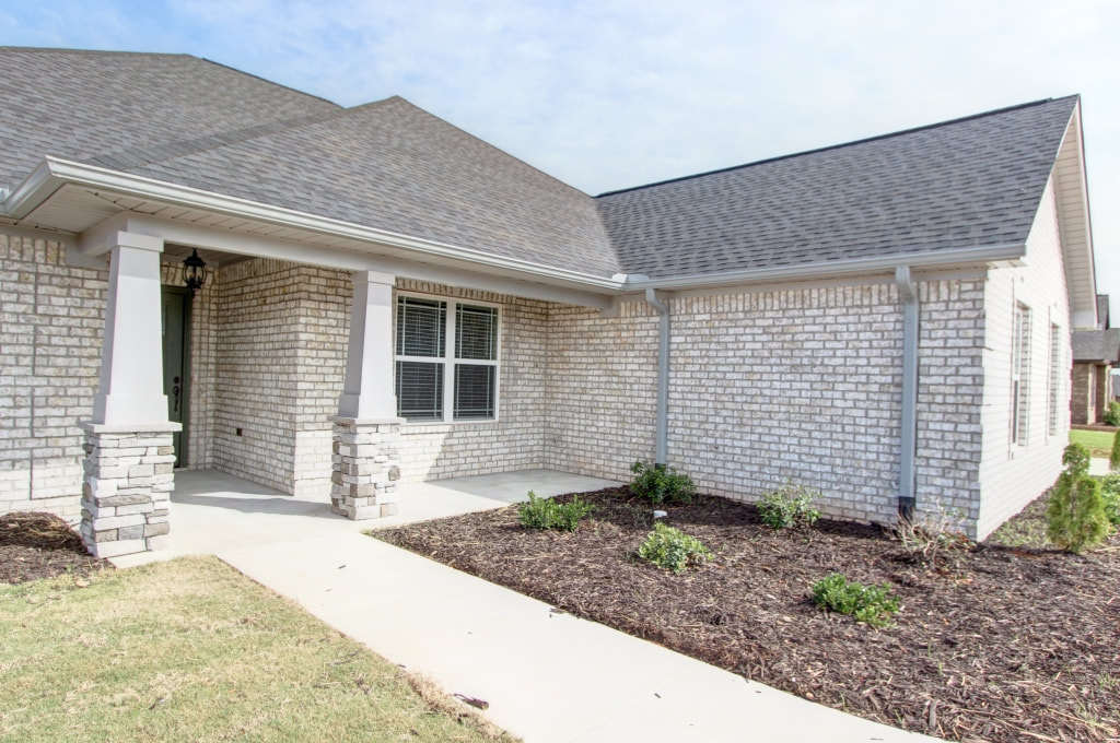 Stone Base with Painted Craftsman Column