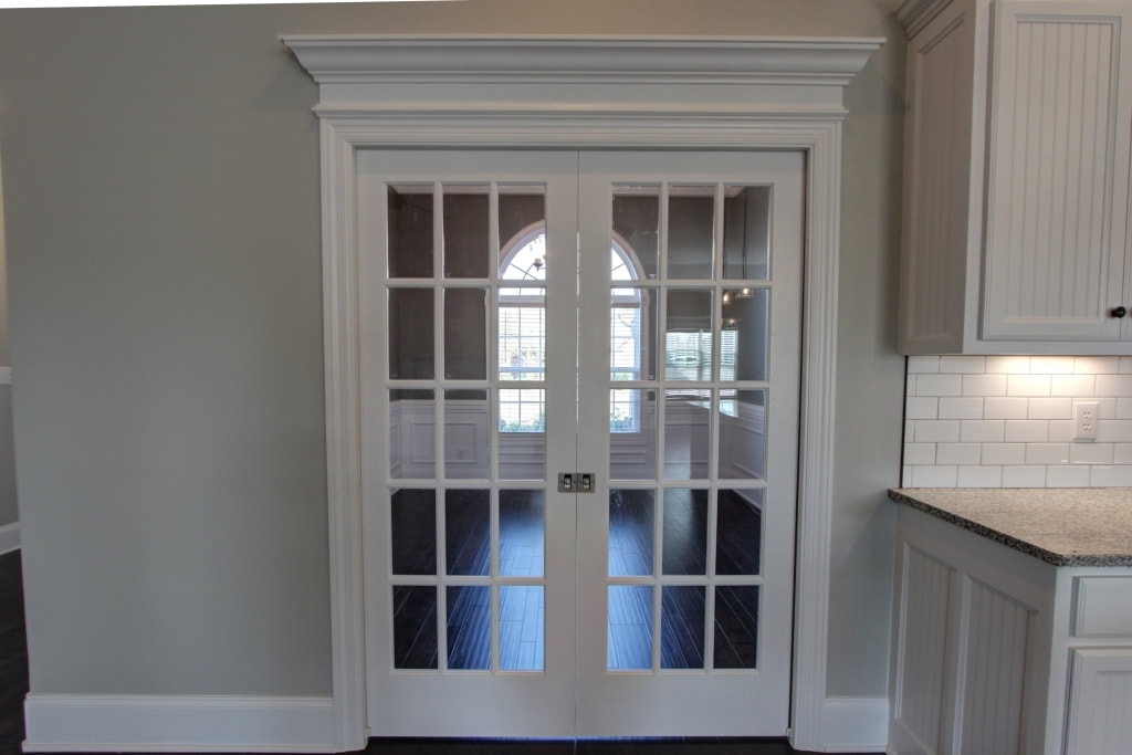 French Pocket Doors on Dining Room
